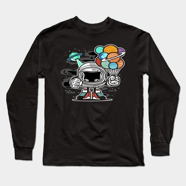 Astro Boy Long Sleeve T-Shirt by eufritz